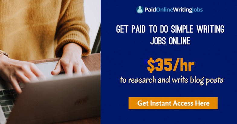 Paid Online Writing Jobs