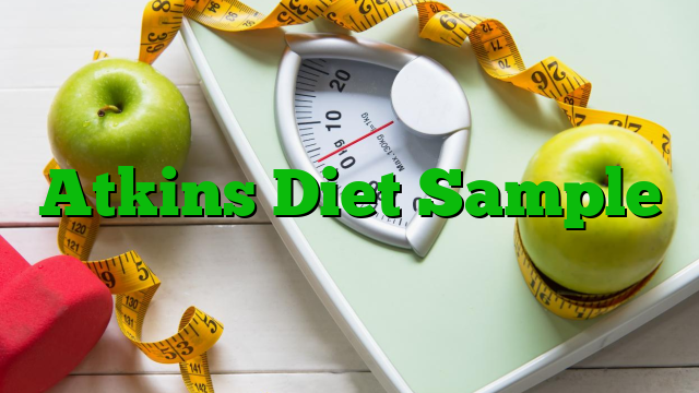 Atkins Diet Sample